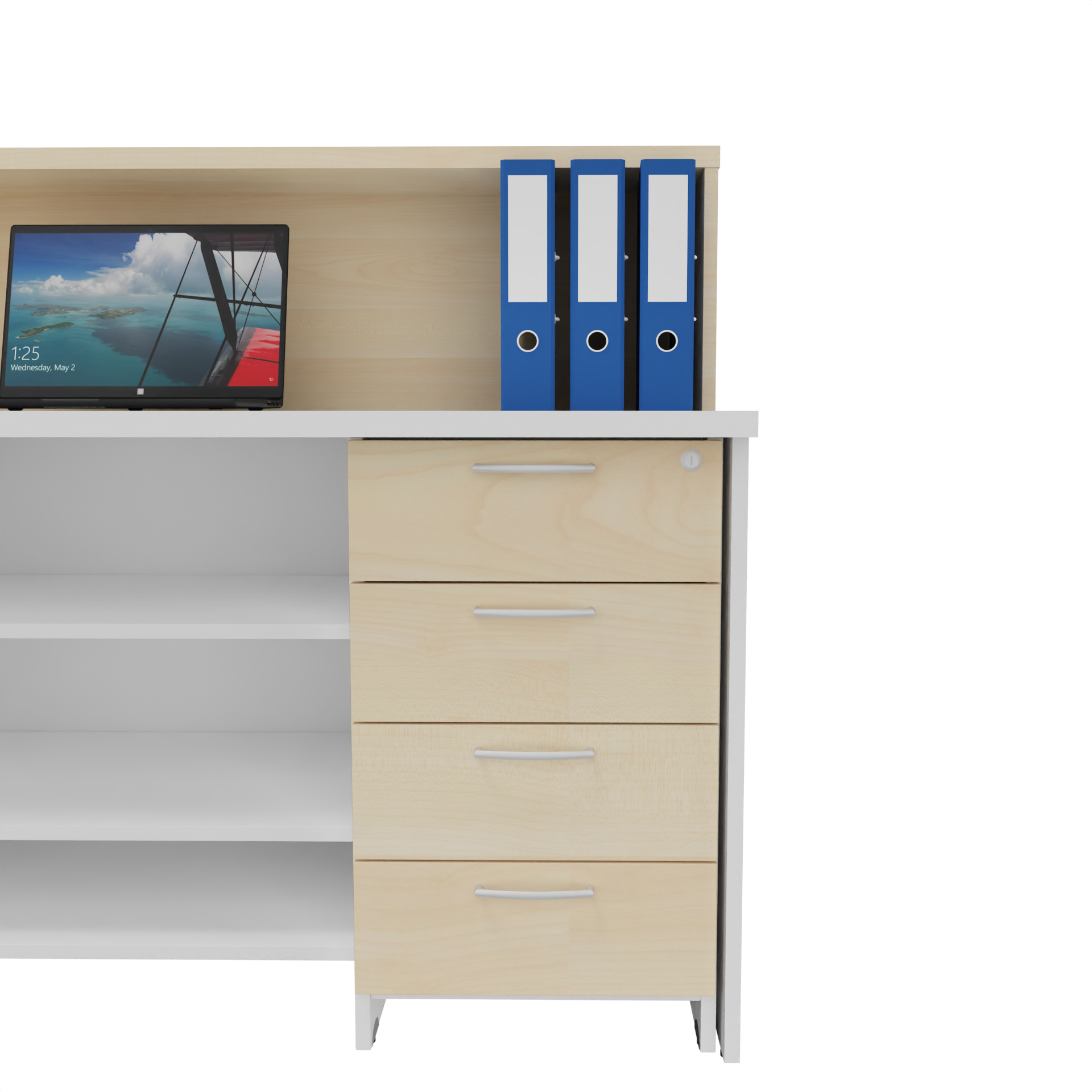 dodatkowe szuflady do lady recepcyjnej