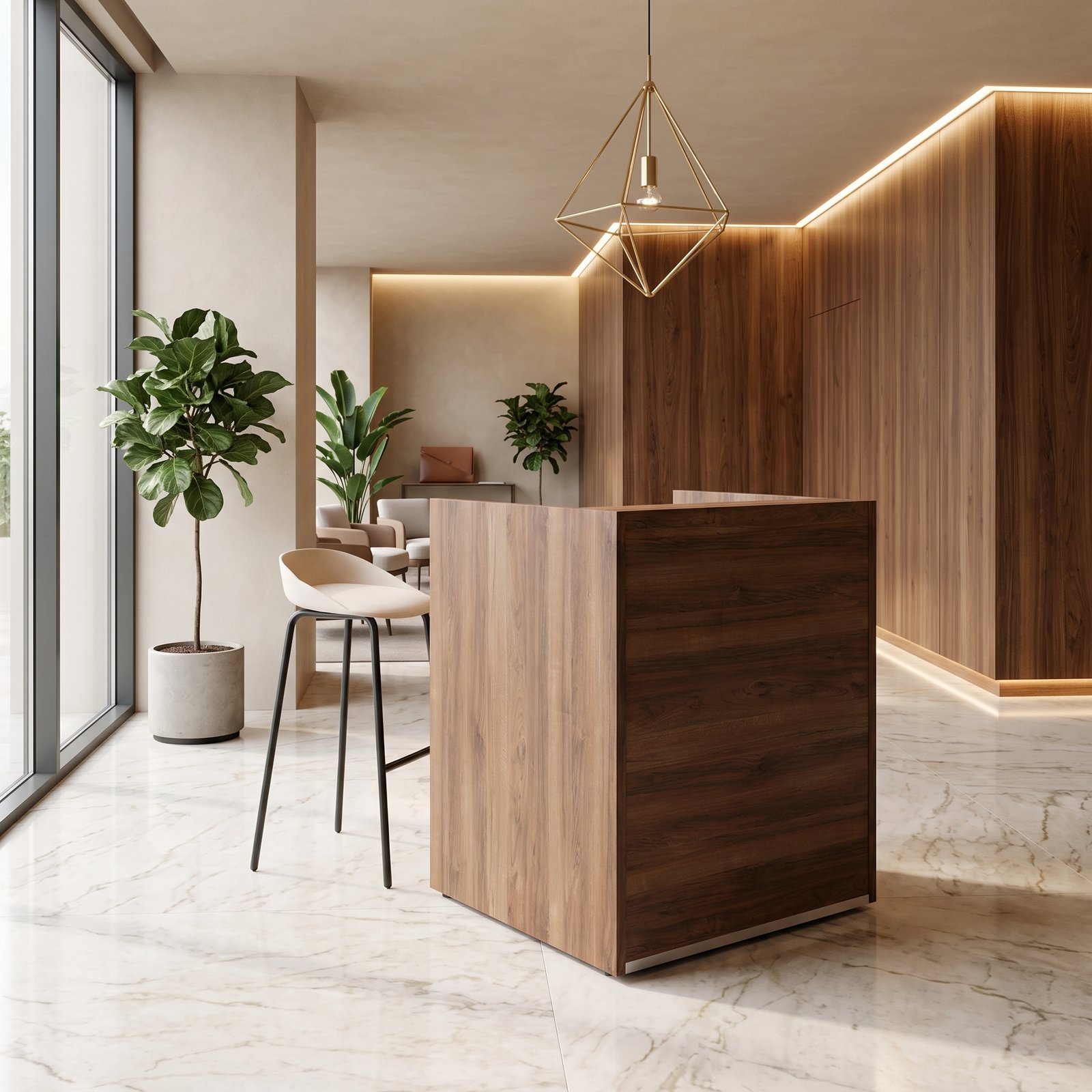 mała recepcja hotelowa