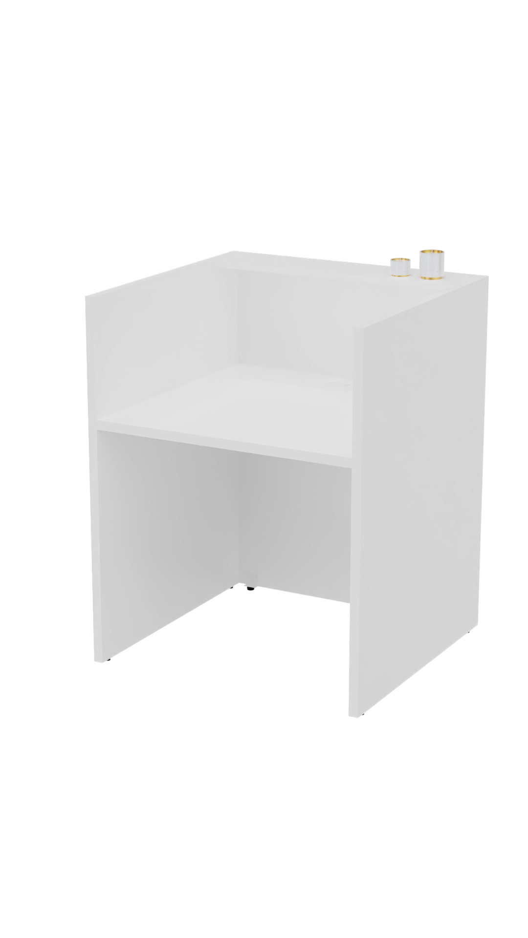 lada recepcyjna z nadstawką gabinet kosmetyczny