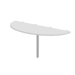 dostawka boczna do dwóch biurek