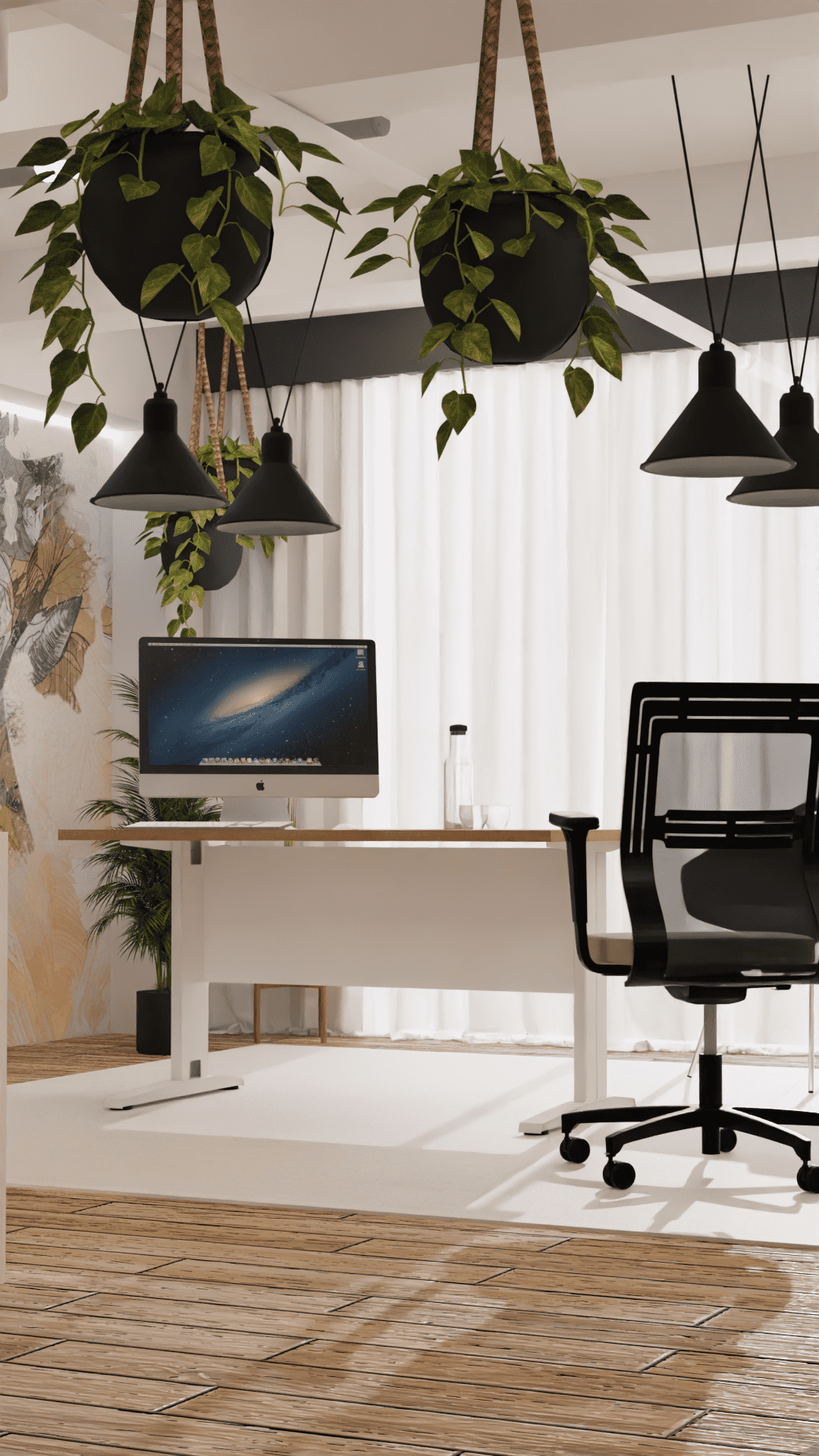 biurko na stelażu ON