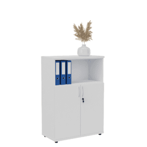 regał biurowy z drzwiami