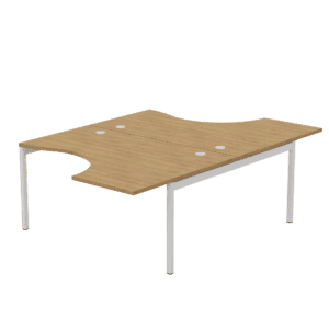 biurko dwuosobowe narożne